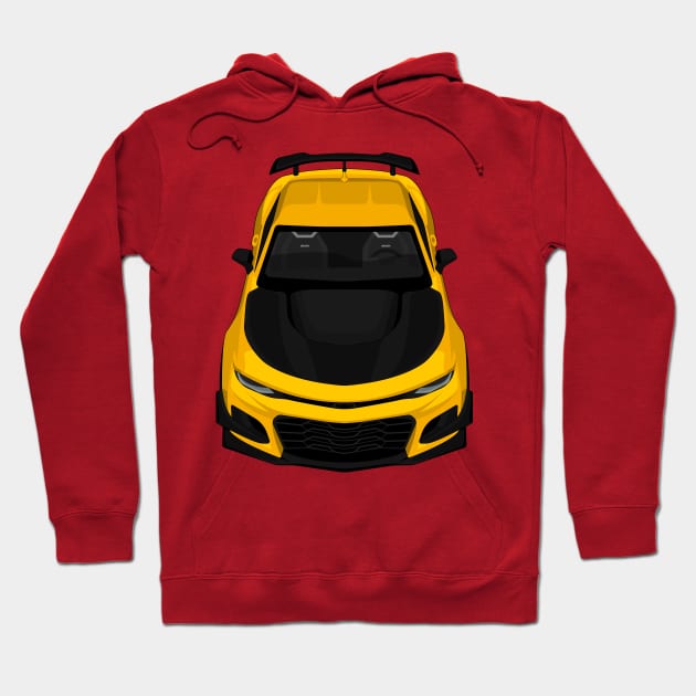 camaro zl1 1le gold Hoodie by VENZ0LIC